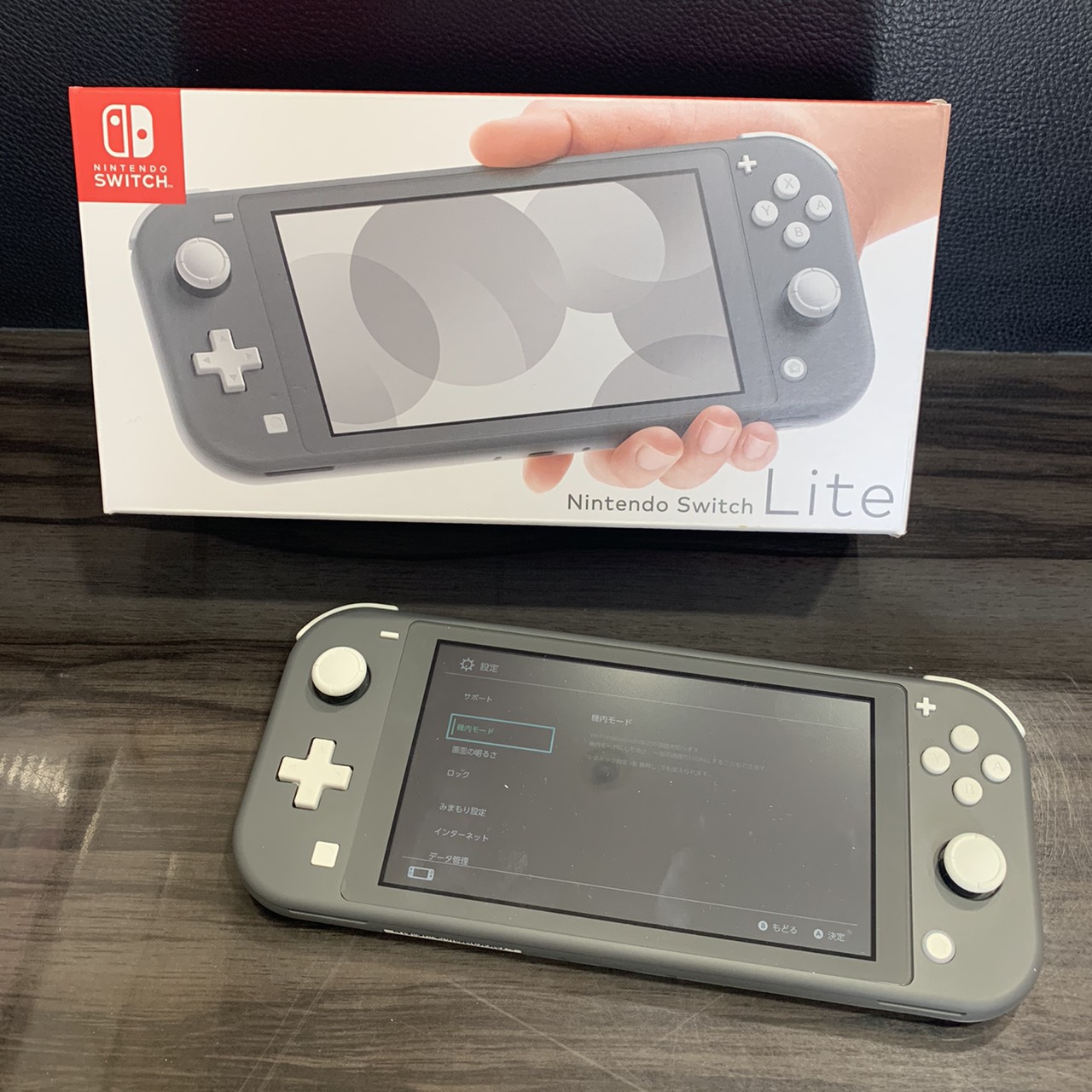 本物品質の Nintendo Switch NINTENDO SWITCH LITE グレー econet.bi