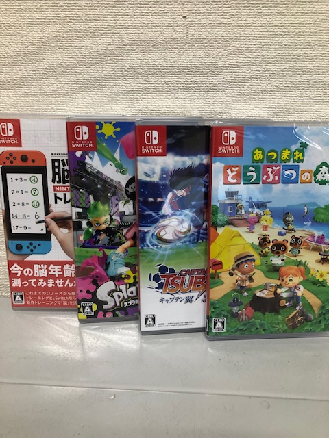 Nintendo Switch 人気ソフト 4本 | 福岡の買取・質屋【蔵zou】博多