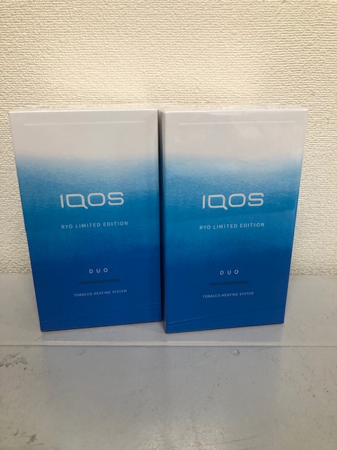 新品未開封】IQOS 3 DUO RYO LIMITED EDITION 2箱 | 福岡の買取・質屋 