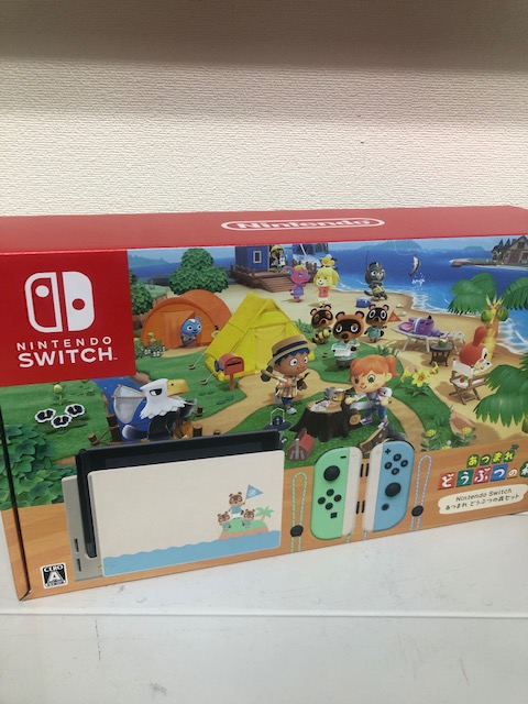 買取商品：【新品未使用】Nintendo Switch あつまれ　どうぶつの森セット