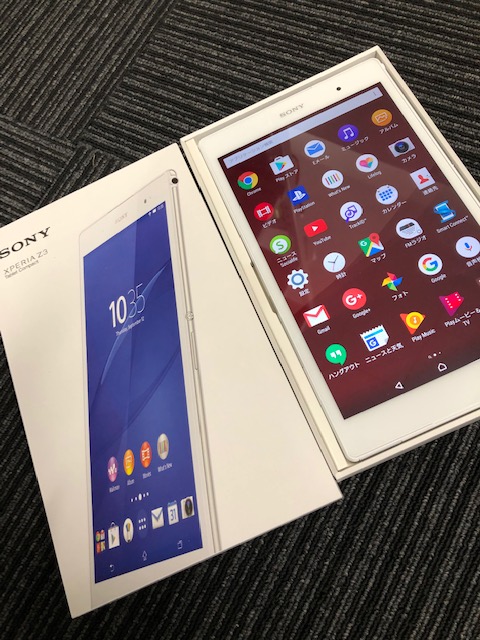 Xperia Z3 Tablet Compact 福岡の買取 質屋 蔵zou 博多 北九州 久留米 行橋で高価買取 質入れは蔵zouにおまかせ