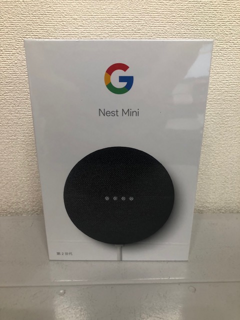 買取商品：【新品未開封】Google Nest Mini
