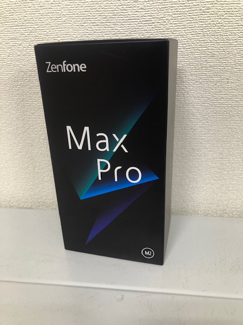 買取商品：【新品未使用】SIMフリー端末　Zenfone Max Pro　64GB
