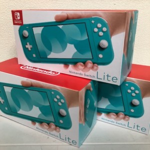 【新品未使用】Nintendo Switch Lite ターコイズ　3台