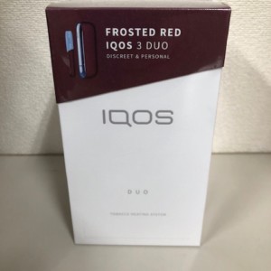 【新品未開封】IQOS 3 DUO FROSTED RED