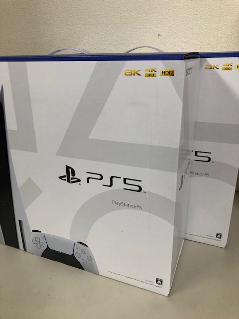 買取商品：【新品未使用】PlayStation5 2台