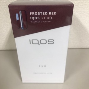 【新品未開封】IQOS 3 DUO　FROSTED RED