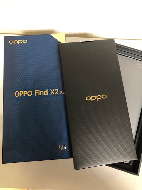 買取商品：【中古美品】OPPO　Find X2 pro OPG01