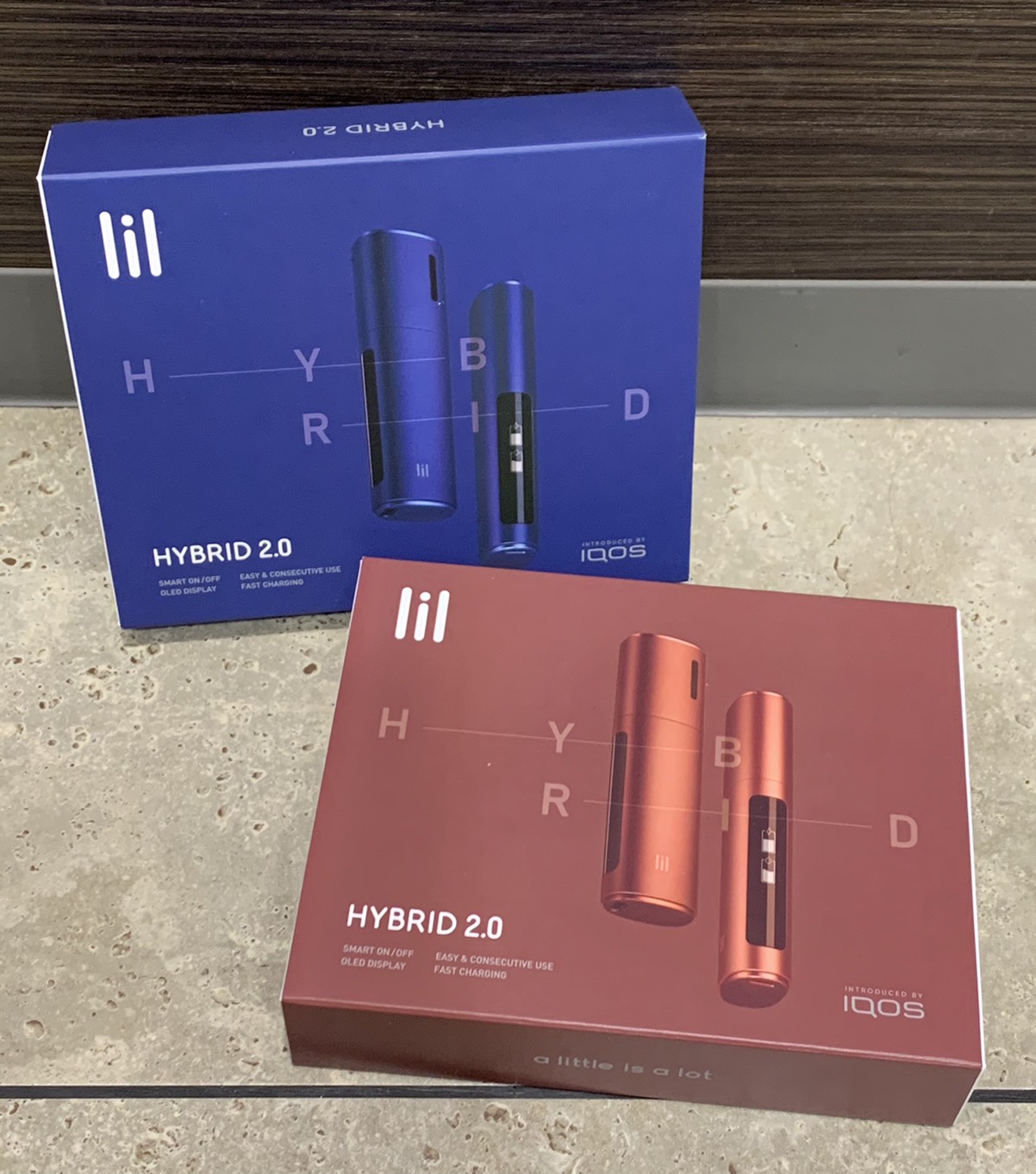 買取商品：【中古】lil HYBRID 2.0 ブルー＆ブロンズ