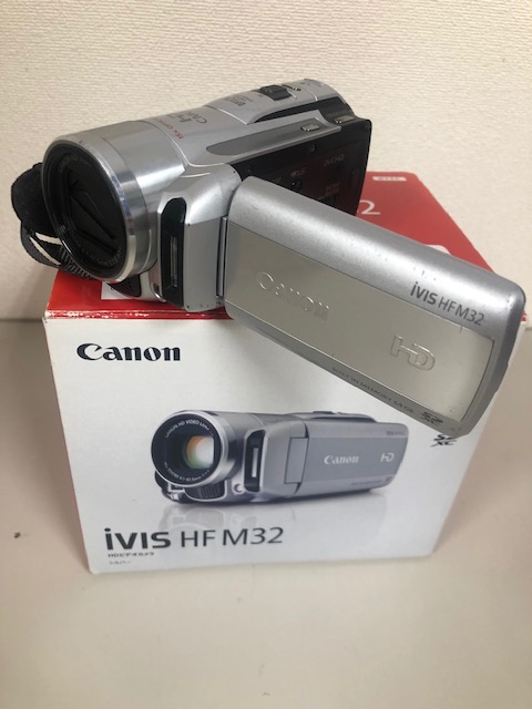 買取商品：Canon ビデオカメラ iVIS HF M32
