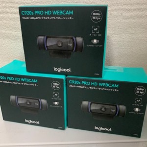 【新品未開封】Logicool ウェブカメラ C920s 3台