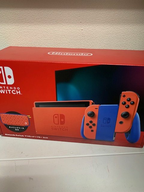 買取商品：【新品未使用】Nintendo Switch マリオレッド×ブルーセット