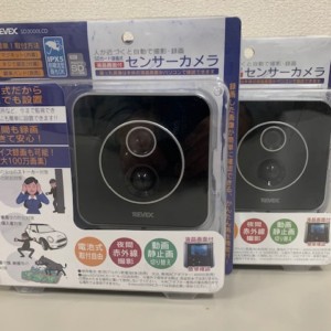 【新品未開封】SDカード録画式 センサーカメラ　2台