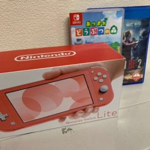 【中古美品】Nintendo Switch Lite＋ソフトセット
