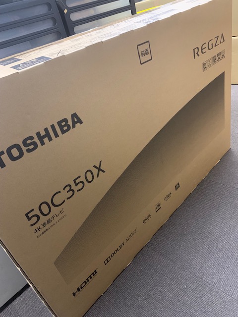 買取商品：TOSHIBA REGZA 4K 液晶テレビ 50C350X