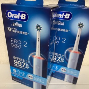 BRAUN Oral-B PRO 2 2500　2台