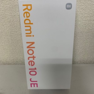 SIMフリー Xiaomi Redmi Note 10 JE　新品未使用品