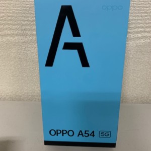 SIMフリー　OPPO A54　5G