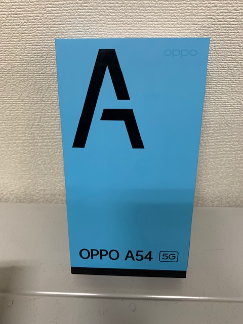 買取商品：SIMフリー　OPPO A54　5G