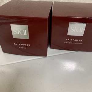 SK-Ⅱ　スキンパワー クリーム　/　スキンパワー エアリー ミルキーローション