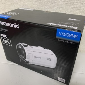 Panasonic デジタル4Kビデオカメラ HC-VX992MS ホワイト　新品未使用