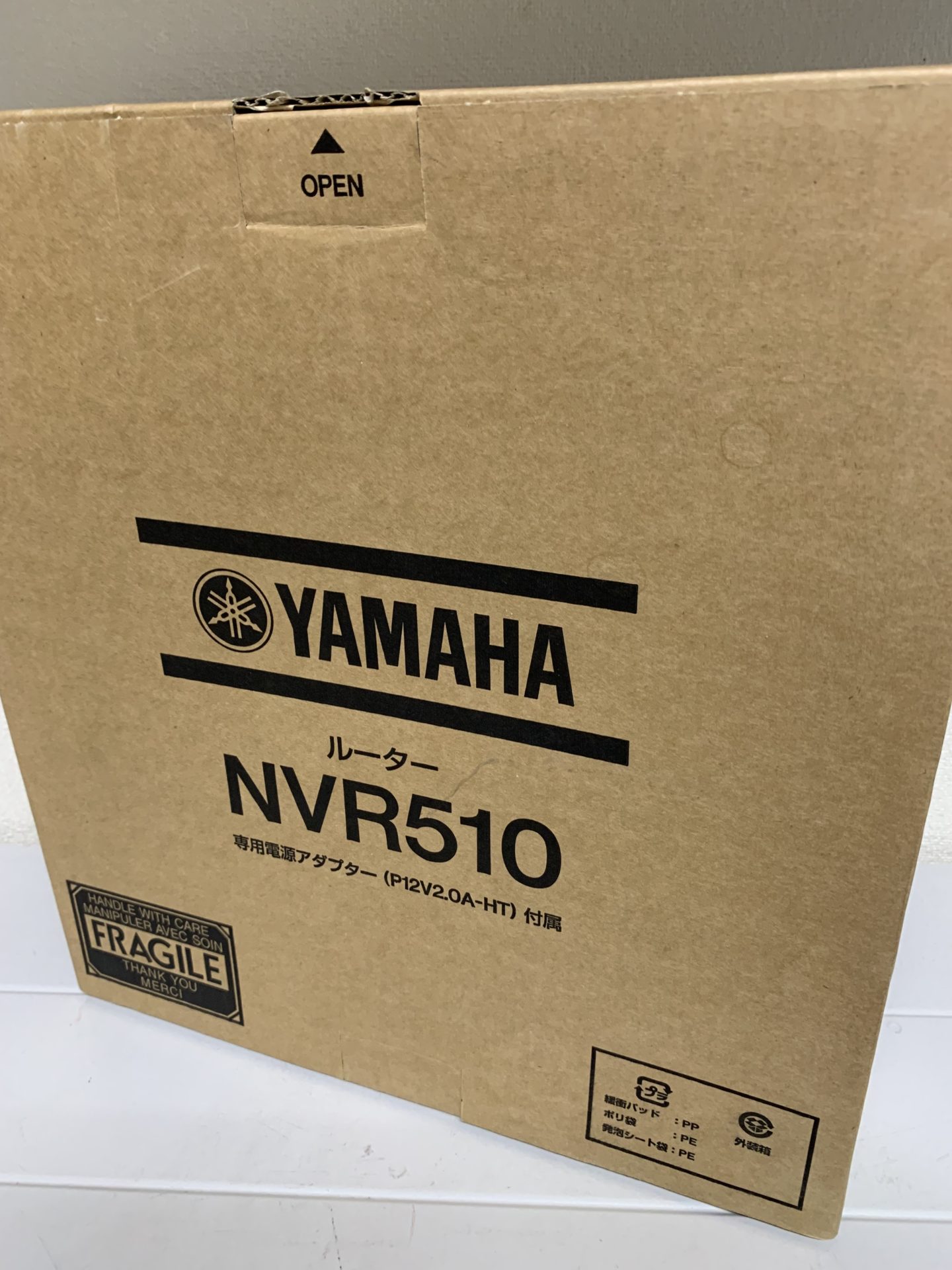 買取商品：YAMAHA ギガ アクセス VoIP ルーター NVR510　新品未開封