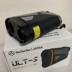 TecTecTec！JAPAN　手振れ補正機能付き　レーザー距離計　ULT-S　中古