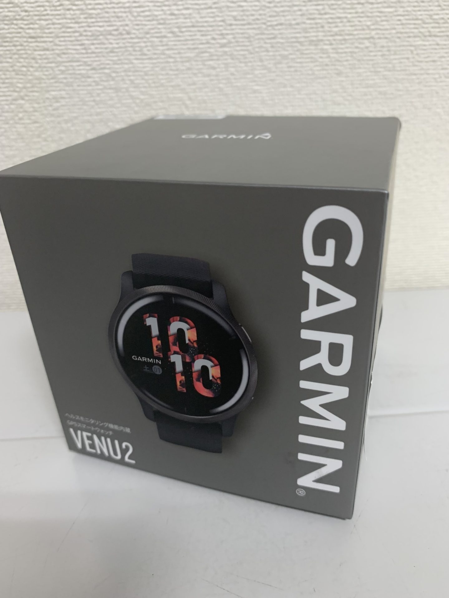 買取商品：GARMIN ヘルスモニタリング機能内蔵 GPSスマートウォッチ VENU2 新品未使用