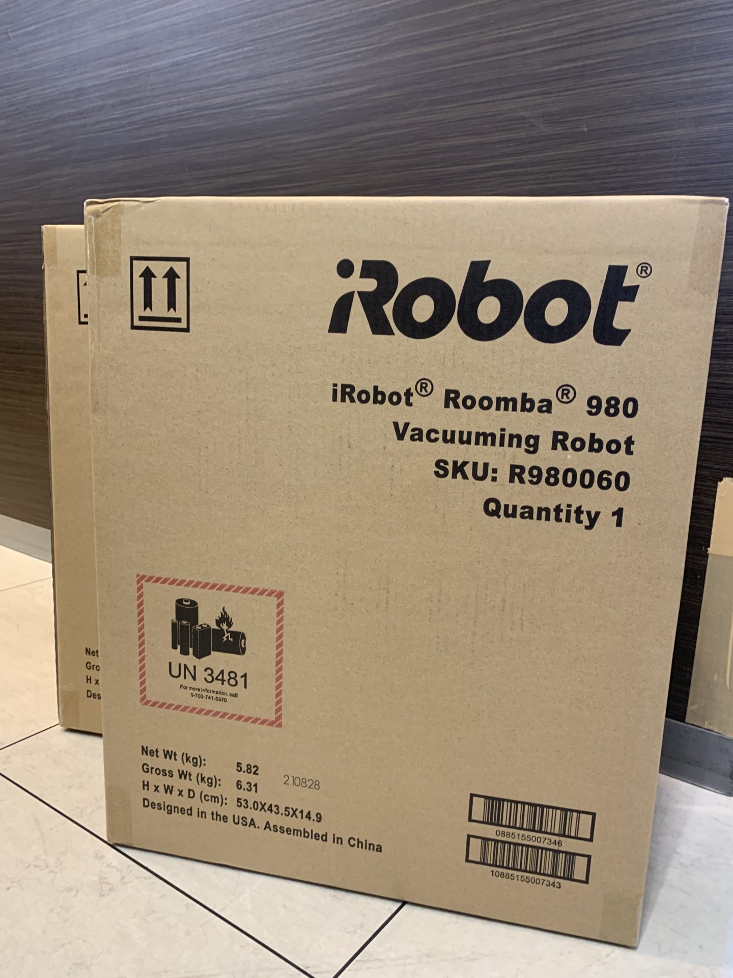 買取商品：iRobot ルンバ980　2台　新品未開封