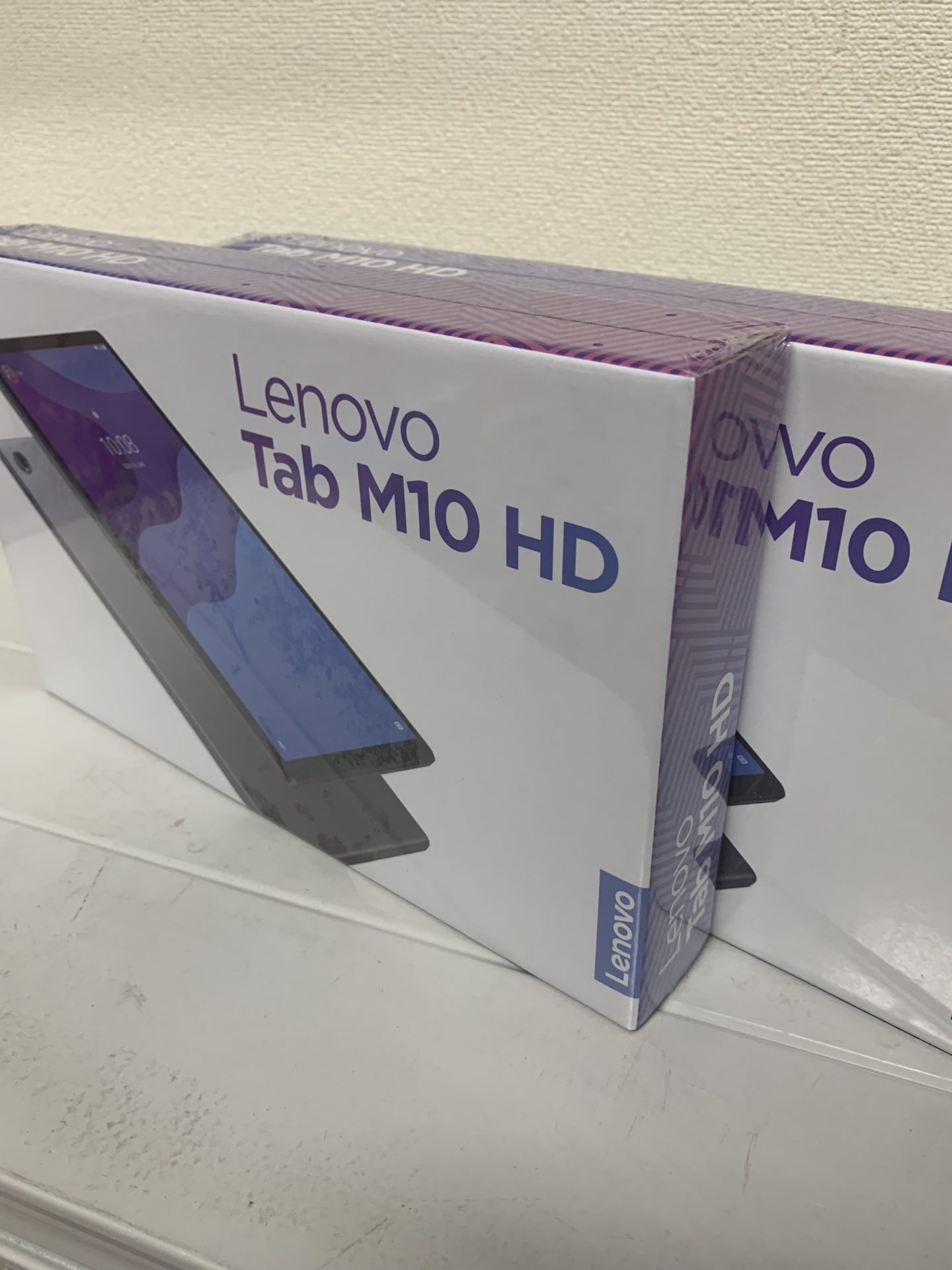 買取商品：Lenovo Tab M10 HD TB-X306F 新品未開封　2台