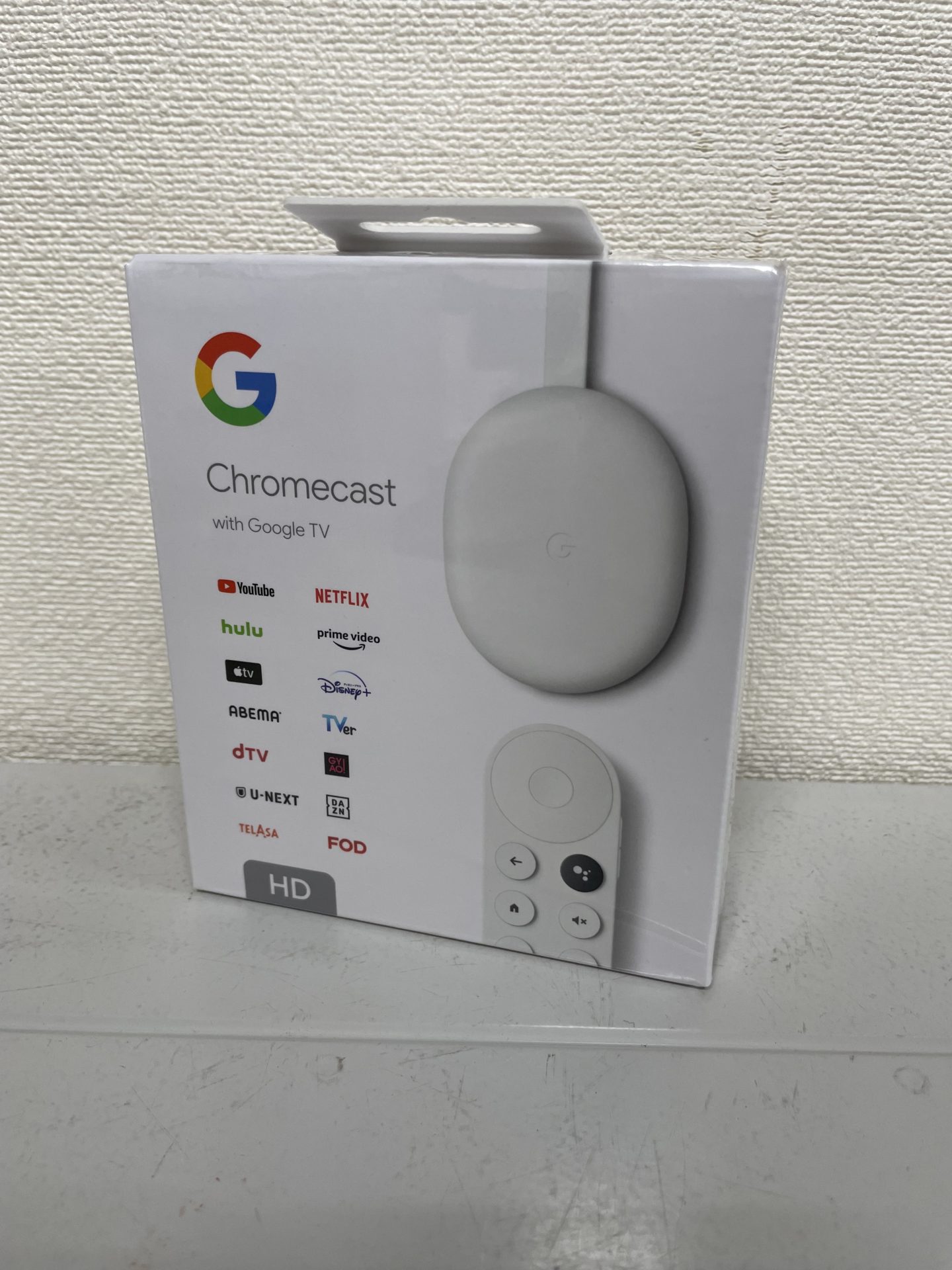 買取商品：Google Chromecast with Google TV （HD）　新品未開封