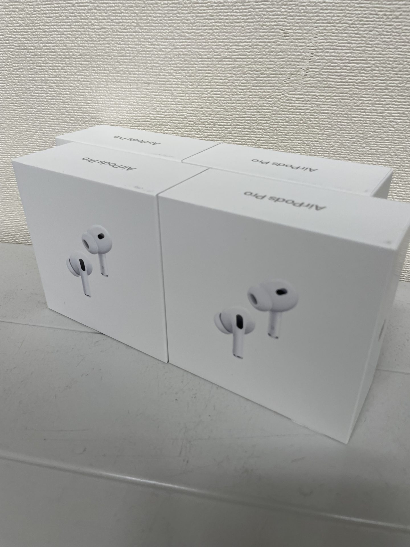 買取商品：Apple AirPods Pro 第2世代 4台　新品未開封