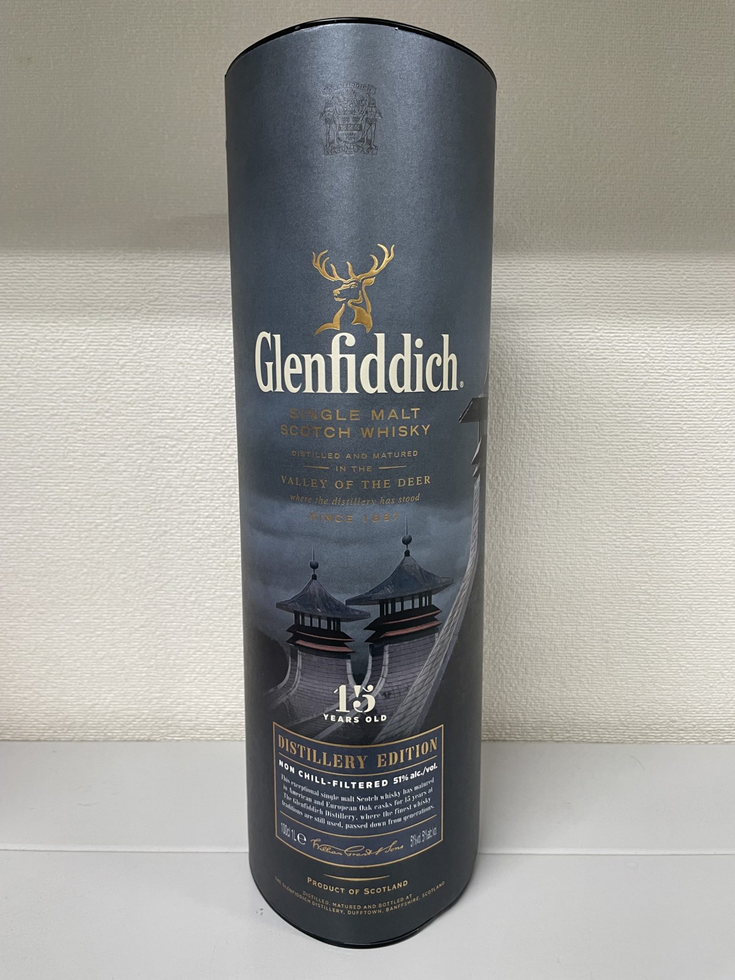 買取商品：Glenfiddich DISTILLERY EDITION 15年