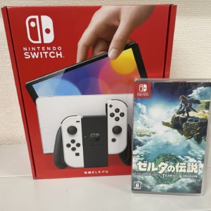 任天堂　Nintendo Switch 有機ELモデル ホワイト + ソフト ゼルダの伝説 ティアーズ オブ ザ キングダム