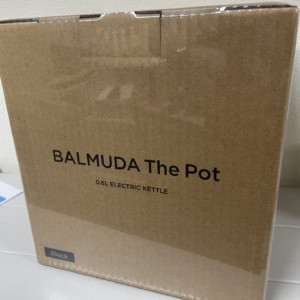 BALMUDA The Pot K07A-BK 新品未開封
