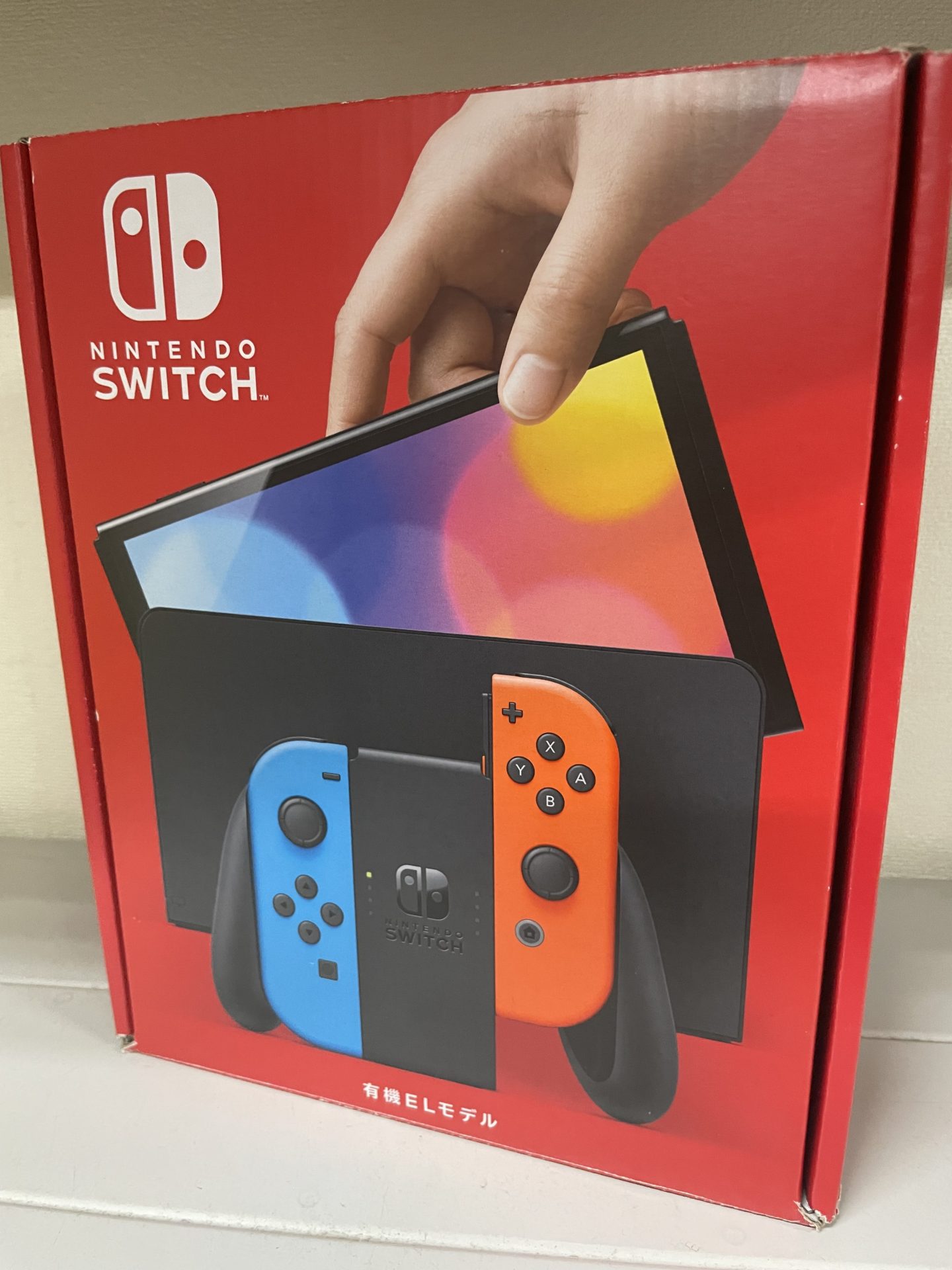 買取商品：任天堂　Nintendo Switch 有機ELモデル ネオン 中古美品