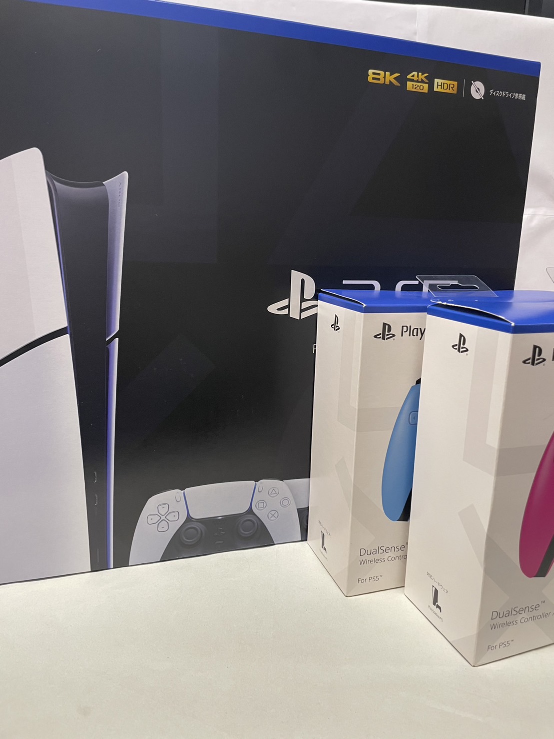 買取商品：PlayStation5 デジタルエディション コントローラーダブルパック＆DualSensワイヤレスコントローラー