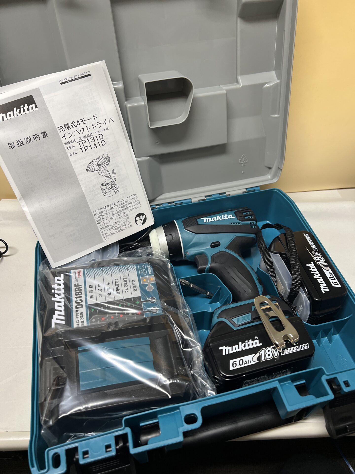 買取商品：【福岡店】マキタ 充電式4モードインパクトドライバ TP141DRGX　新品未使用品
