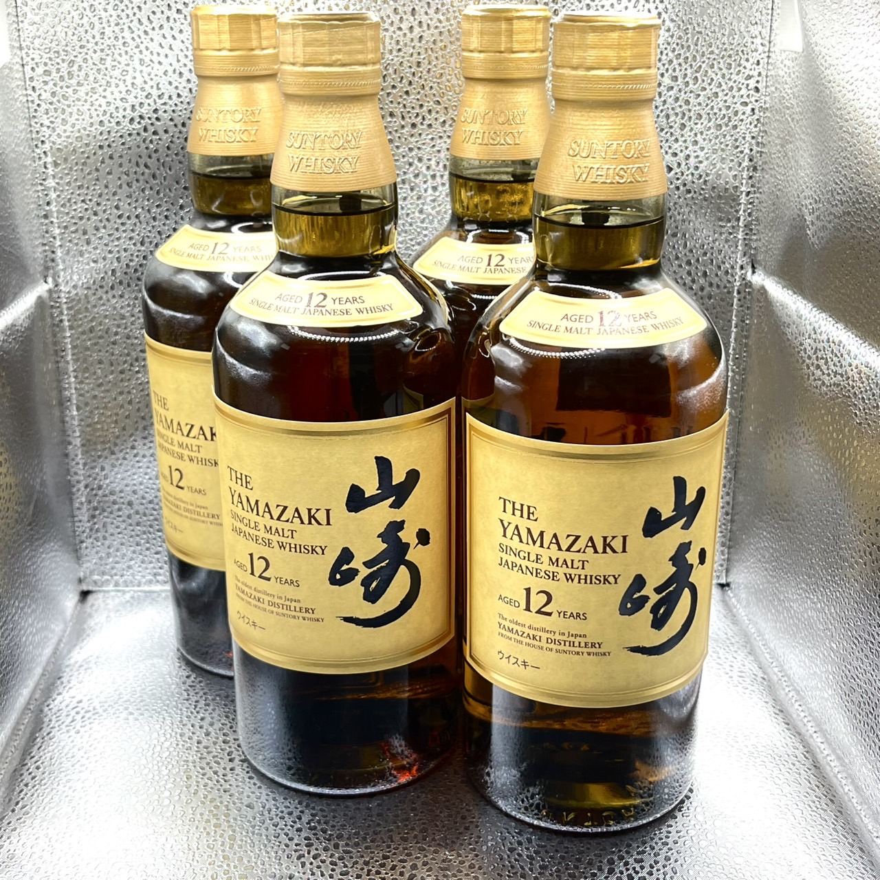買取商品：【行橋店】山崎12年 シングルモルト 4本！！