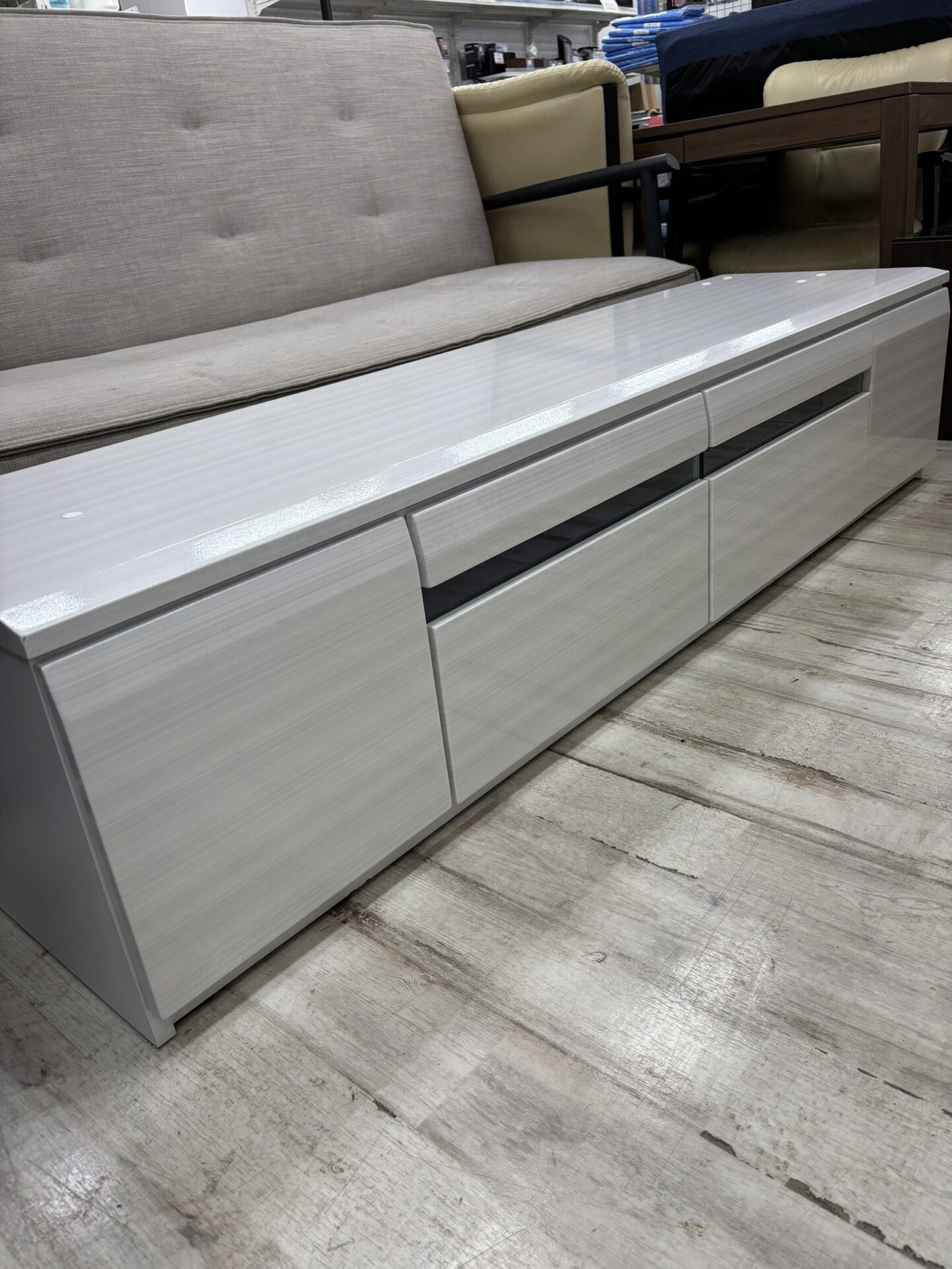 買取商品：【行橋店】テレビボード ホワイト