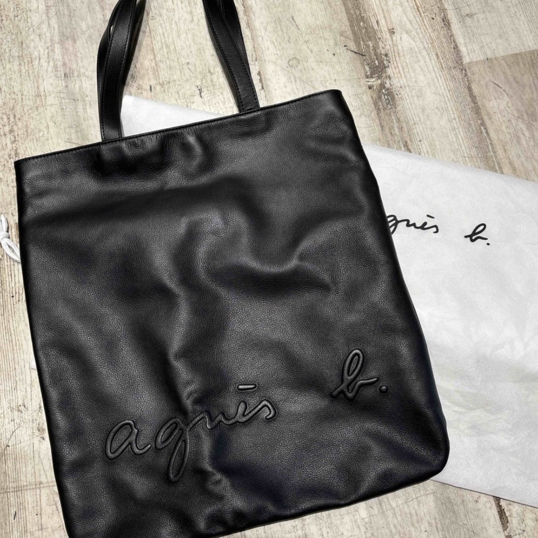 買取商品：【行橋店】agnes b. レザートートバッグ