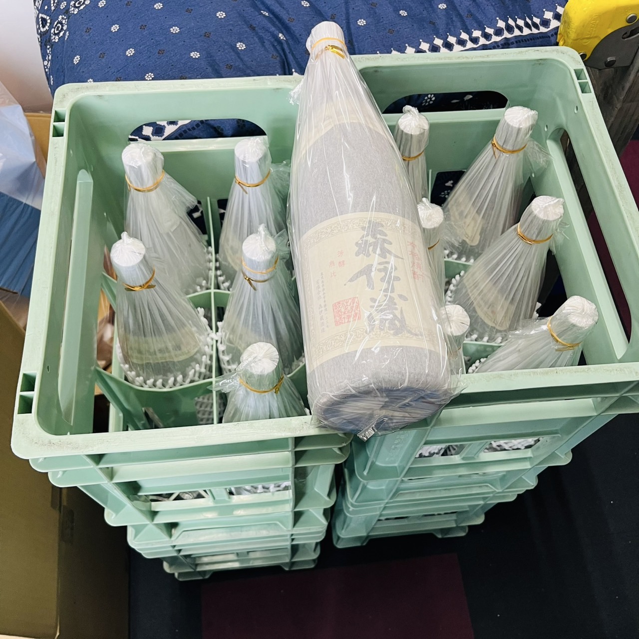 買取商品：【行橋店】森伊蔵 1800ml 24本
