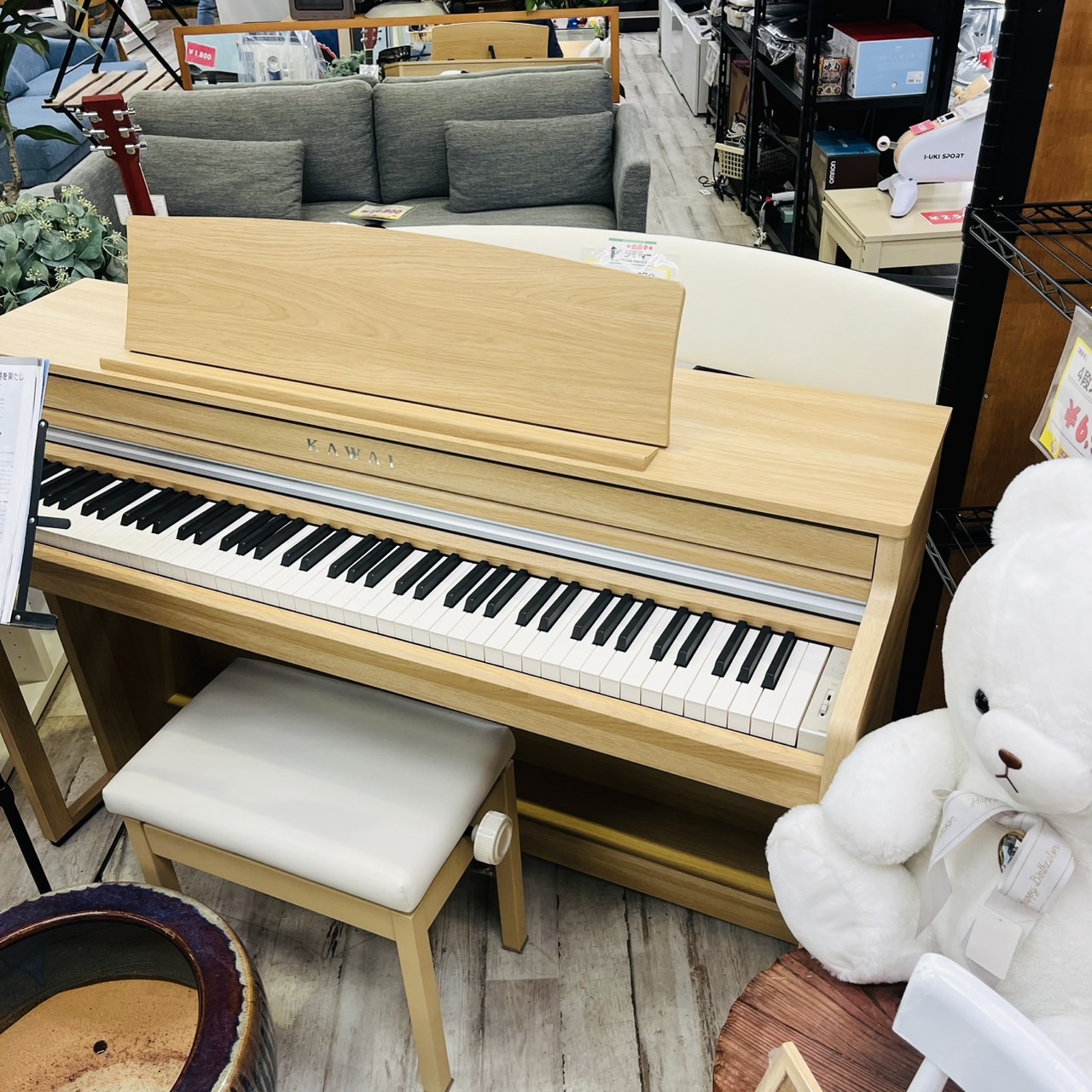 買取商品：【行橋店】KAWAI 88鍵盤 電子ピアノ