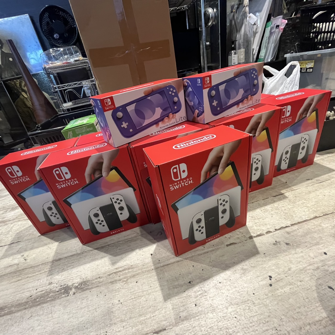 買取商品：【行橋店】ニンテンドースイッチ 計11台