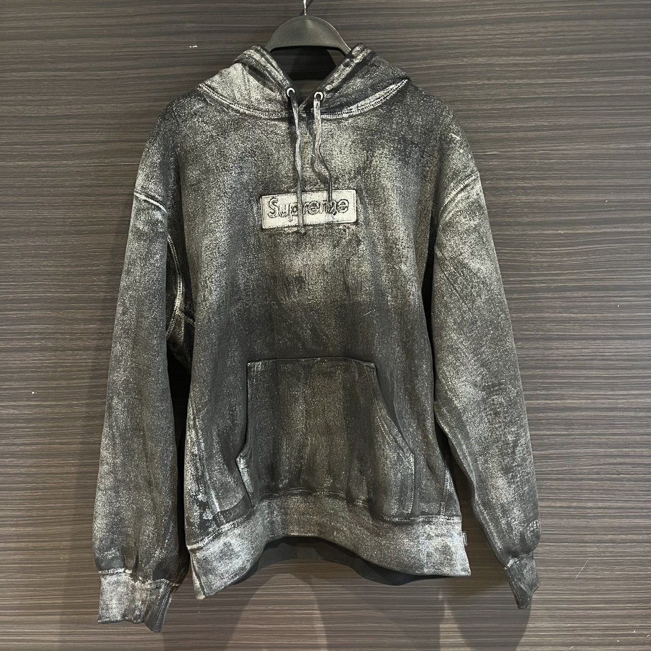 買取商品：【行橋店】MM6コラボ ボックスロゴ フーディ