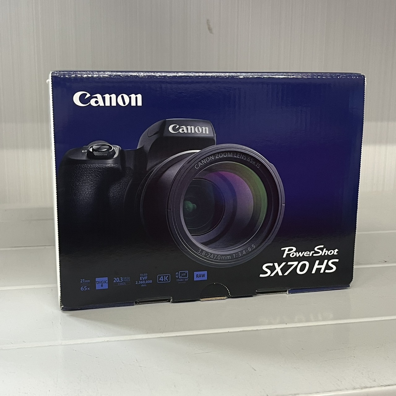 買取商品:【新品未使用】PowerShot SX70HS 3.8-247mmズーム!