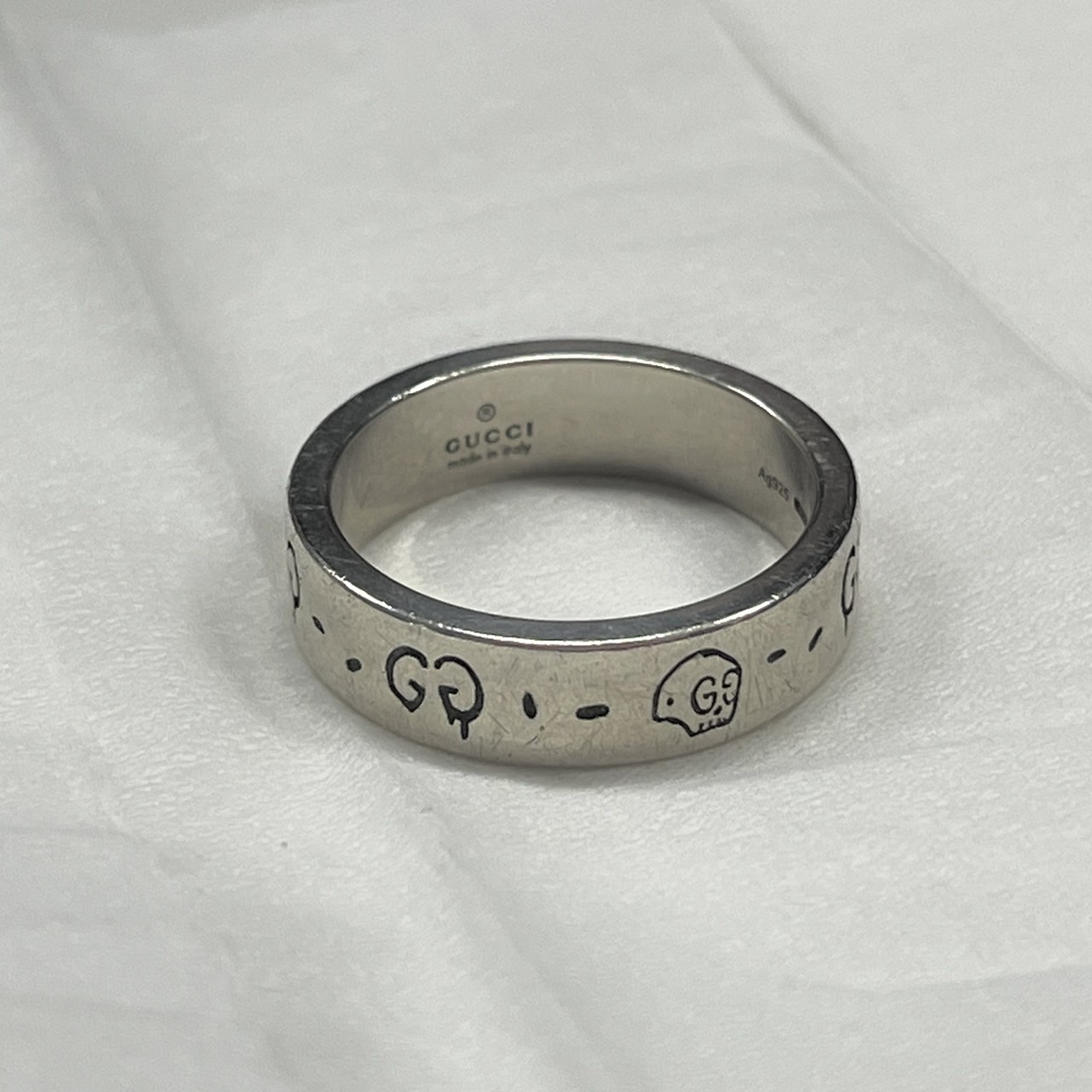 買取商品：グッチ ゴーストリング GGリング 中古美品