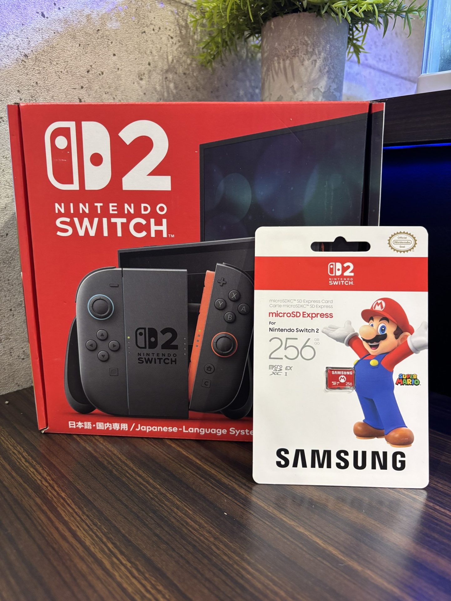 買取商品：ニンテンドースイッチ２ /メモリーカード256GB