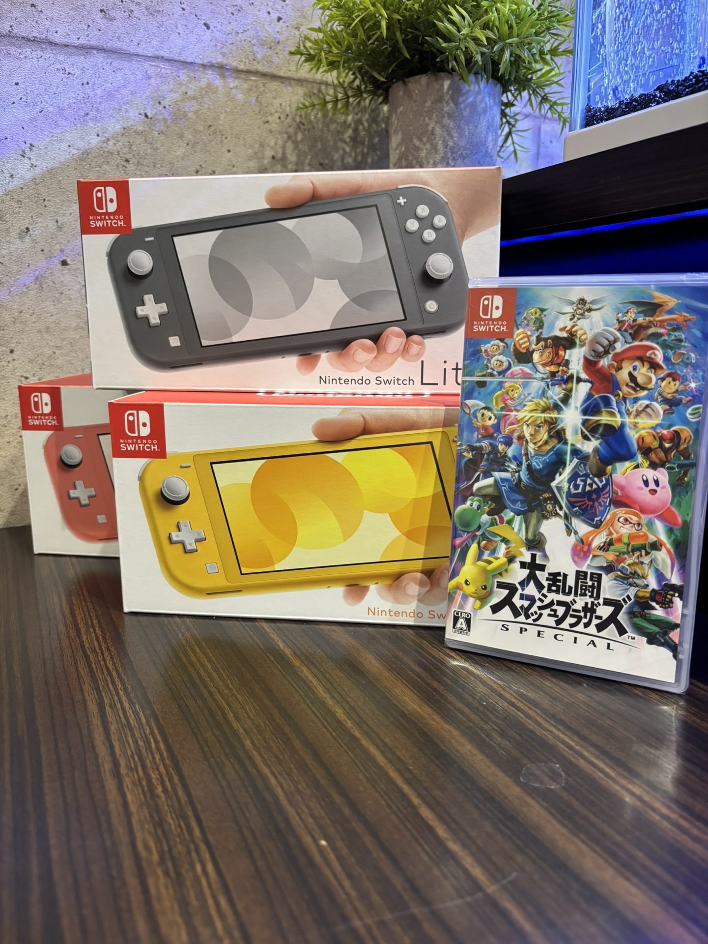 買取商品:ニンテンドースイッチ ライト 合計3台/スイッチソフト