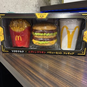 マクドナルド×エヴァンゲリオン バリューセットフィギュア